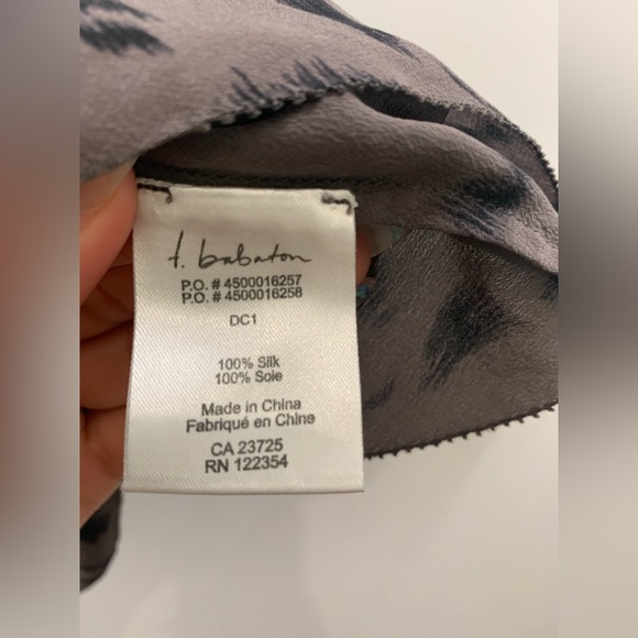 ARITZIA T Babaton 100% Silk ruffled tank top in XS - Picture 9 of 9